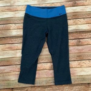 Nike Blue Capri Leggings